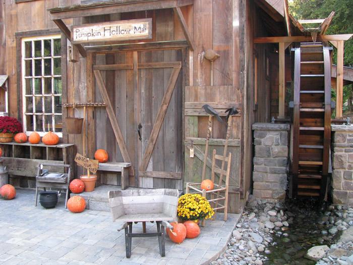 Pumpkin Hollow Grist Mill-replica