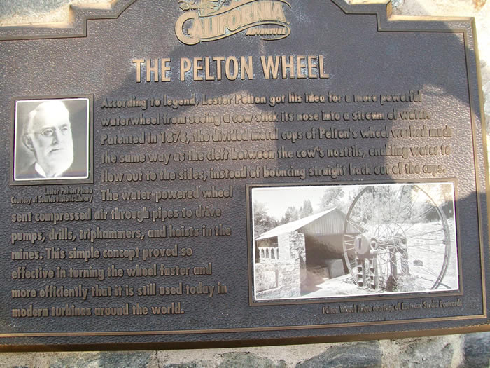 Pelton Wheel replica