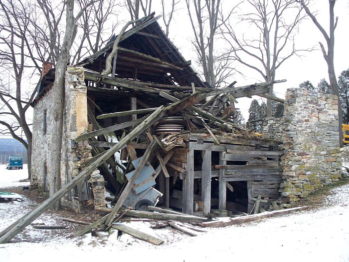 Humbert Mill / Maun Mill / McConnellsburg Roller Mills-ruins