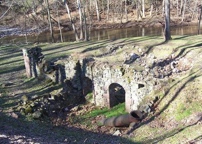Ruins:  Mt. Vernon Grist Mill at Moonstone Manor