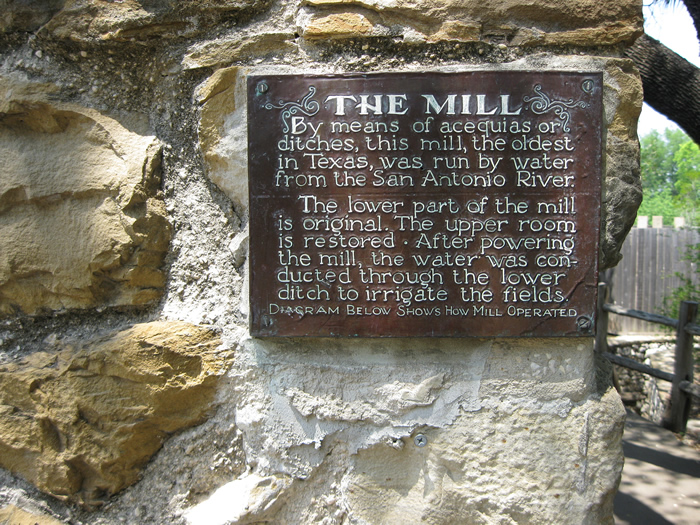 San Jose Mission Granary Mill
