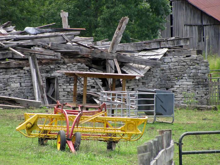 Centre Point Grist Mill - ruins