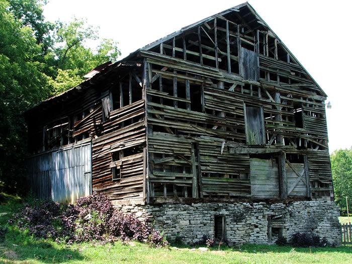 Centre Point Grist Mill - ruins