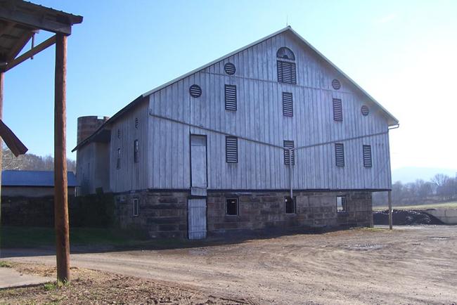 Barn at H.R. Wentzel & Son's Stone Mill