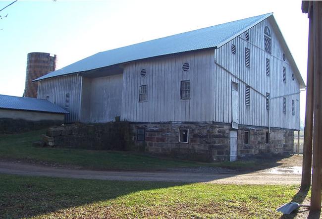 Barn at H.R. Wentzel & Son's Stone Mill