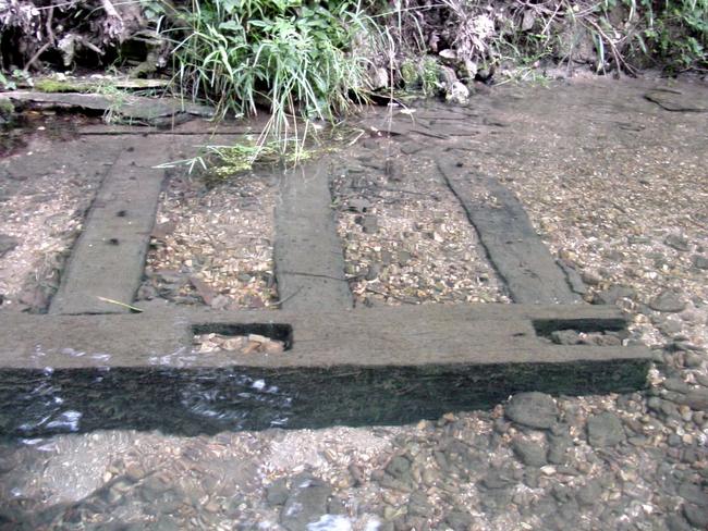 Lum Noonkester Grist Mill ruins