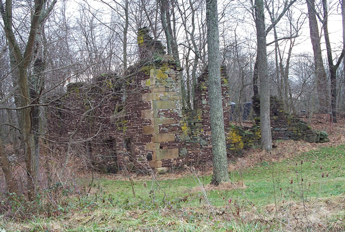 Wierman Mill ruins