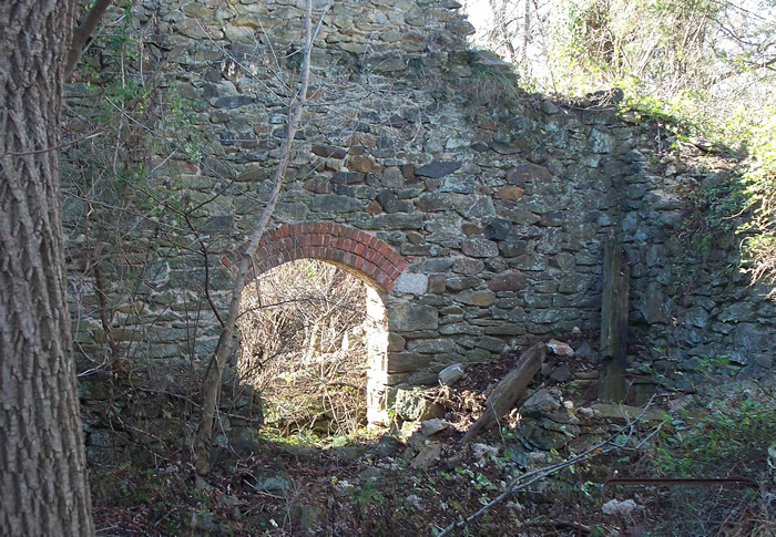 Graves Mill ruins