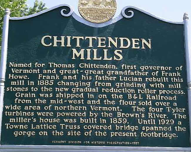 Jericho / Chittenden / Red Mill